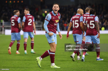<span style="color: rgb(8, 8, 8); font-family: Lato, sans-serif; font-size: 14px; font-style: normal; text-align: start; background-color: rgb(255, 255, 255);">Joshua Brownhill celebrating after scoring Burnley's 5th goal (Photo by Matt McNulty/Getty Images)</span>