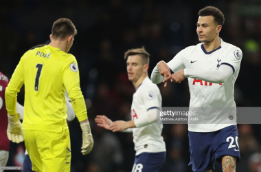 Burnley 1-1 Tottenham Hotspur: Burnley stretch unbeaten run as Spurs end losing run