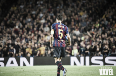 Busquets llega a los 500 partidos oficiales