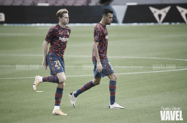 Busquets y Dest vuelven a la convocatoria