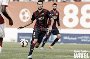 Sergio Busquets, el guardaespaldas de las estrellas