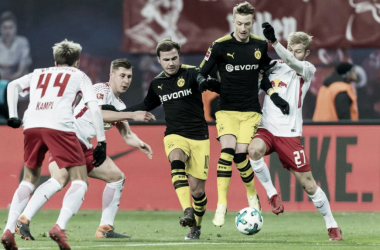 Em jogo movimentado, RB Leipzig e Borussia Dortmund ficam no empate pela Bundesliga
