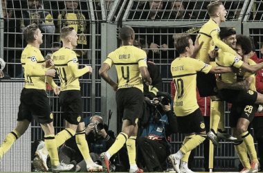 Borussia Dortmund goleia Atlético de Madrid pela Champions League e assume a liderança do grupo A