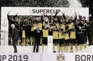 Borussia Dortmund derrota Bayern e se sagra campeão da Supercopa da Alemanha
