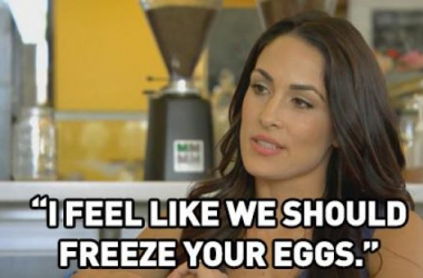 Total Divas season 3 premiere :  “Eggs Over Freezing”
