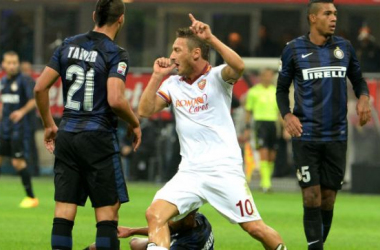 La Roma golea al Inter y sigue imparable