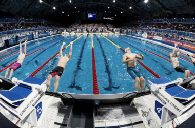 Primera jornada de la FINA Swimming World Cup 2017 en Pekín