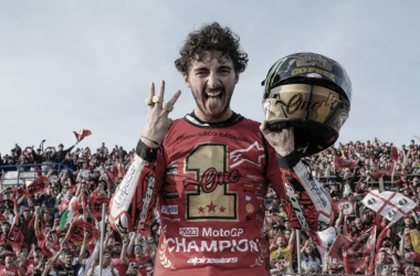 Pecco Bagnaia nuevo campeón del mundo/ Fuente: Ducati Lenovo&nbsp;