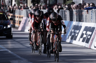 Resultado etapa 1 de la Tirreno-Adriático 2017: BMC Racing Team se lleva el liderato