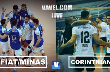 Resultado Fiat/Minas x Corinthians-Guarulhos  pela Superliga Masculina (3-1)