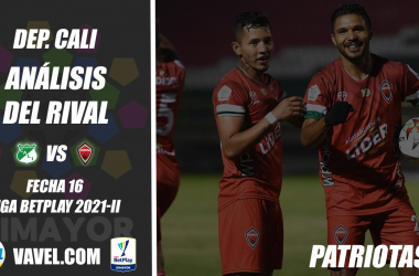 Deportivo
Cali, análisis del rival: Patriotas (Fecha 16, Liga 2021-II)
