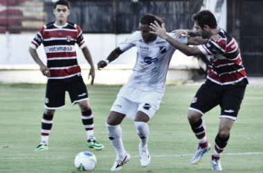 No Arruda, Santa Cruz e ABC empatam em jogo de baixo nível técnico