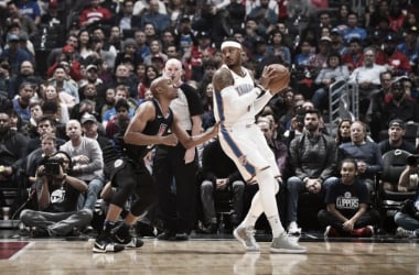 NBA, i Clippers si arrendono alla potenza di fuoco dei Thunder (117-127)