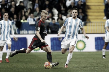 Amonestados del Málaga CF frente al Celta de Vigo