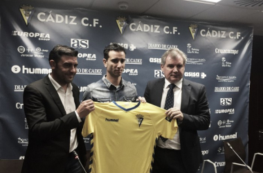 Jandro ya viste los colores del Cádiz