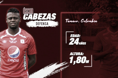 Óscar Cabezas, nuevo jugador 'escarlata'
para 2021