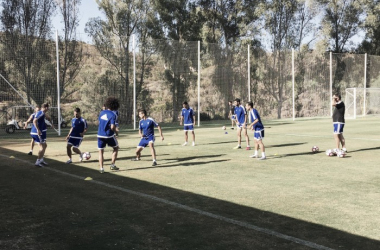 El Cádiz CF ya se encuentra en Mijas