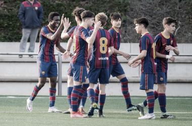 El FCB
Cadete B rompe a la Rapitenca y se alza con el título de Liga