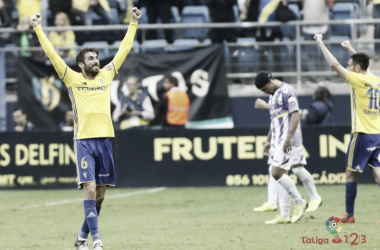 El Cádiz, dando la sorpresa ante un inocente Valladolid