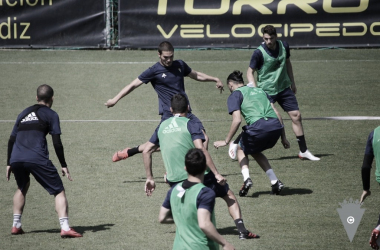 Ninguna novedad en la sesión de entrenamiento del Cádiz CF