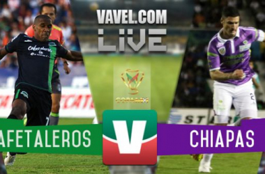 Resultado Cafetaleros Tapachula - Jaguares Chiapas en Copa MX 2015 (2-2)