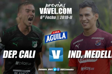 Previa Deportivo Cali vs Independiente Medellín: dos
equipos que buscan la victoria y el liderato