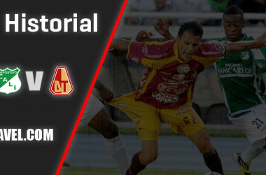 Historial Deportivo Cali vs Deportes Tolima: números favorables para los 'azucareros'