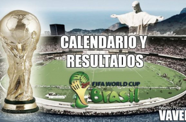 Calendario y resultados del Mundial de Brasil 2014