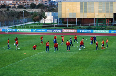 España ya se entrena en Estados Unidos