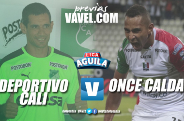 Previa Deportivo Cali vs. Once Caldas: El líder se expone en el Palmaseca