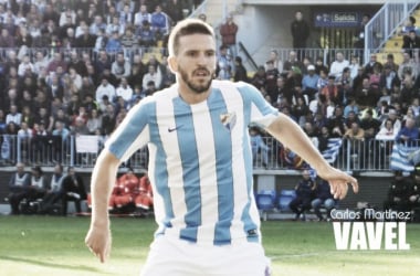 Ignacio Camacho cumple 150 partidos con el Málaga CF