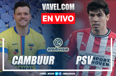 Goles y resumen del Cambuur 1-2 PSV en Eredivisie 2021-2022