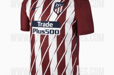 Se filtra la que podría ser la camiseta del Atlético en la próxima temporada