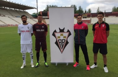 El Albacete Balompié presenta sus nuevas equipaciones