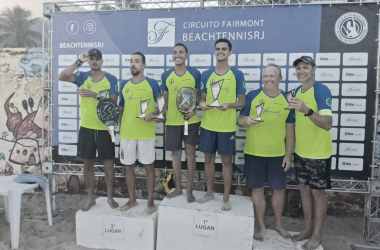 Etapa de São Conrado do Circuito Fairmont de Beach Tennis no Rio de Janeiro é sucesso e define campeões