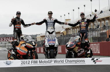 Resumen global de la temporada 2012 del Mundial de Motociclismo