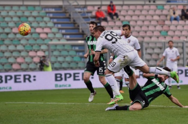 Palermo y Sassuolo se dejan dos puntos en un intenso partido