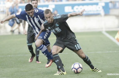 La Real perdió el día que reapareció Canales