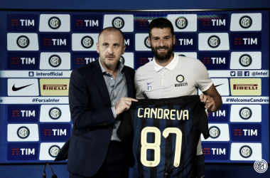 Candreva ya se viste de &#039;nerazzurri&#039;