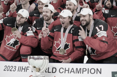 Canadá logró la medalla de oro. Fuente IIHF