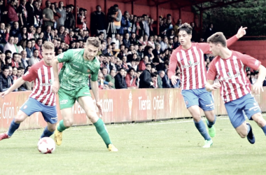 Puntuaciones Real Sporting B 2-0 UE Cornellà: Cayarga y Nacho Méndez sentencian