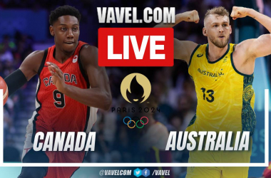 Summary, Canada 93-83 Australia in Basketball in Olympic Games 2024