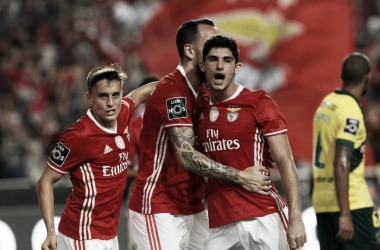 Benfica: Deu para celebrar, ganhar e até refrescar
