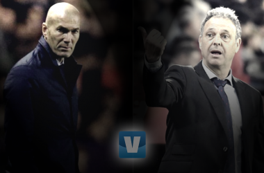 Zidane y Caparrós: dos partidos diferentes