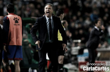 Caparrós: "Queremos que haya cada vez más rivalidad con el Valencia"