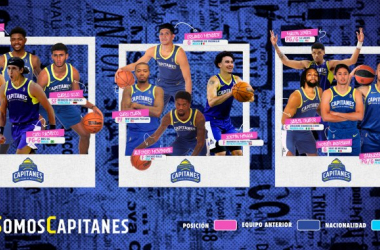 Presenta Capitanes CDMX el roster preliminar para la temporada 2022-2023 de la NBA G-League