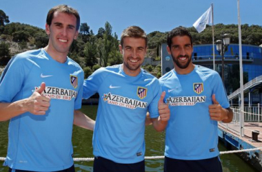 El Atlético de Madrid, cuatro capitanes y tres brazaletes