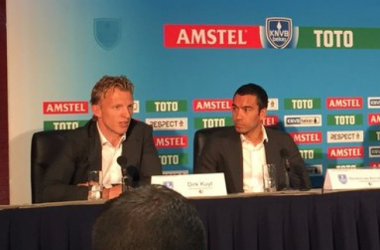 Van Bronckhorst: &quot;Quiero ganar el trofeo y hacer felices a los nuestros&quot;