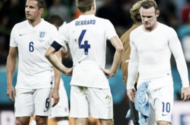 Uruguay - Inglaterra, puntuaciones de Inglaterra, jornada 2 grupo D