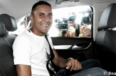 Keylor Navas ya está en la capital